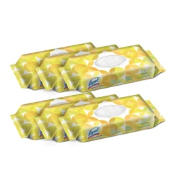 Lysol® Lemon & Lime Blossom Scent Disinfecting Wipes (6.75" x 8.5" | 80 Wipe Flat Packs) - Case of 6