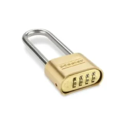 Master Lock® Brass Combination Padlock w/ 2.25" Hardened Steel Shackle