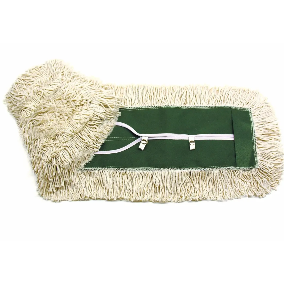 60" MaxiDust™ Conventional Natural Cotton Dust Mop - Cut End