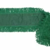 18" MaxiDust™ Green Cotton Loop-End Dust Mops - Case of 12