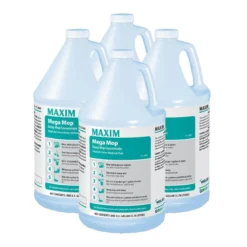 Maxim® 'Mega Mop' Damp Mop Concentrate (1 Gallon Bottles) - Case of 4