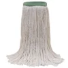 MaxiRayon™ Choice Rayon White Wet Mop w/ 1.25" Narrow Band (Size: Large | Cut Ends) - Case of 12