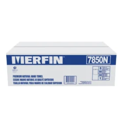 Merfin® Exclusive #7850N Natural Paper Roll Towel (7.5” x 800’) - 6 Rolls