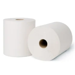 Merfin® Exclusive #7850W White Paper Roll Towel (7.5" x 800') - 6 Rolls