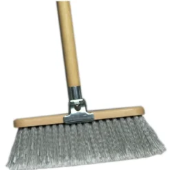 Milwaukee Dustless 9" Compact Light Duty Flagged Tip Fiber Upright Brooms - Case of 12