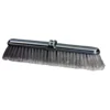 Milwaukee Dustless 18" Gray Flagged Styrene Plastic Bristle Push Broom for Polished Floors - Case of 12
