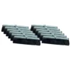 Milwaukee Dustless 18" Heavy Duty Polypropylene Push Broom for Heavy Debris - Case of 12