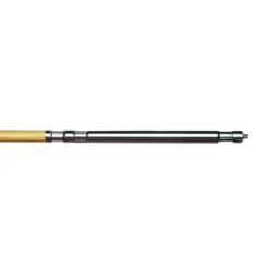 Milwaukee Dustless 60" One Piece Wood & Steel Push Broom Handle