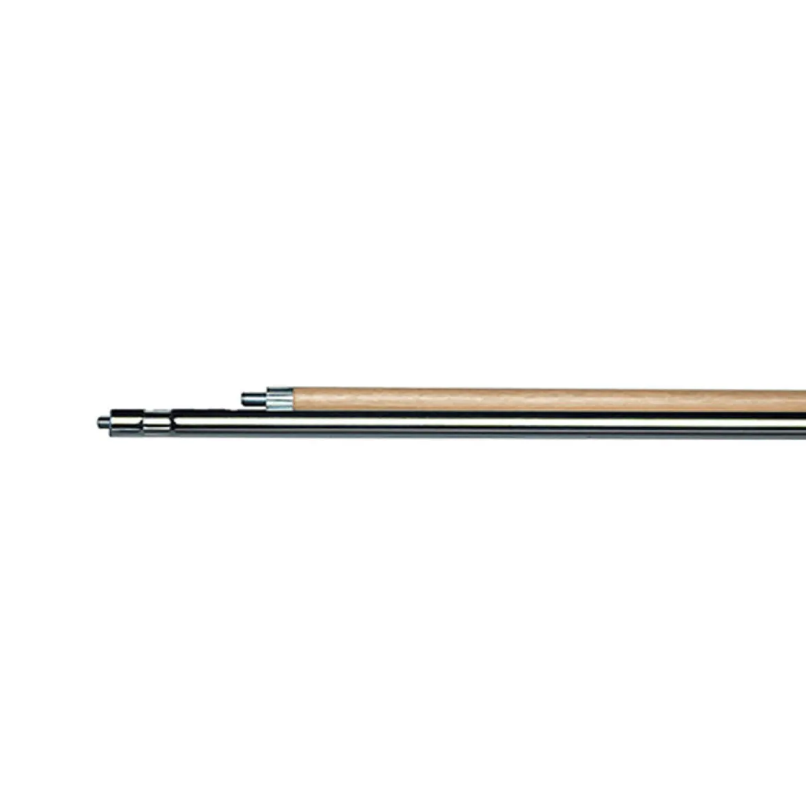 Milwaukee Dustless 60" Two Piece Sectional Wood & Steel Handle (1" wide w/ 3/8" steel stud)