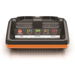 MPWR™ 40V 9AH Dual Bay Battery Charger for the Hoover® Hushtone™ 6Q Cordless Backpack Vacuum