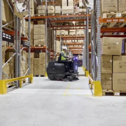 Nilfisk® SW3000™ Ride-On Industrial Floor Sweeper w/ Li-Ion Batteries - 53" Sweeping Path
