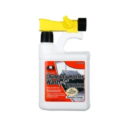 Nilodor® Chute & Dumpster Wash PLUS Bio-Enzymatic Degreaser, Cleaner & Odor Neutralizer (32 oz Bottles) - Case of 6