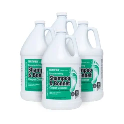 Nilodor® Encapsulating Shampoo & Bonnet Carpet Cleaner (1 Gallon Bottles) - Case of 4