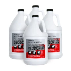 Nilodor® Multi-Purpose Odor-Bane™ Deodorizer for Fire, Smoke & Flood Damage Restoration (1 Gallon Bottles) – Case of 4