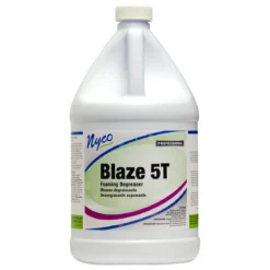 Nyco® Blaze 5T Industrial Foaming Degreaser for Vertical Surfaces (1 Gallon Bottles) – Case of 4