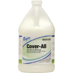 Nyco® 'Cover-All' Lotionized Hair, Hand & Body Soap (1 Gallon Bottles) - Case of 4