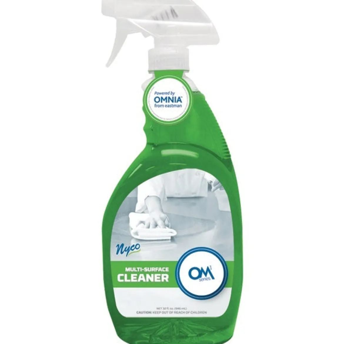 Nyco® OM1 Multi-Surface Cleaner (32 oz Spray Bottles) - Case of 9