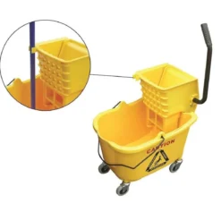 O'Cedar® MaxiRough® Side Press Mop Bucket & Wringer Combo - 32 Quart