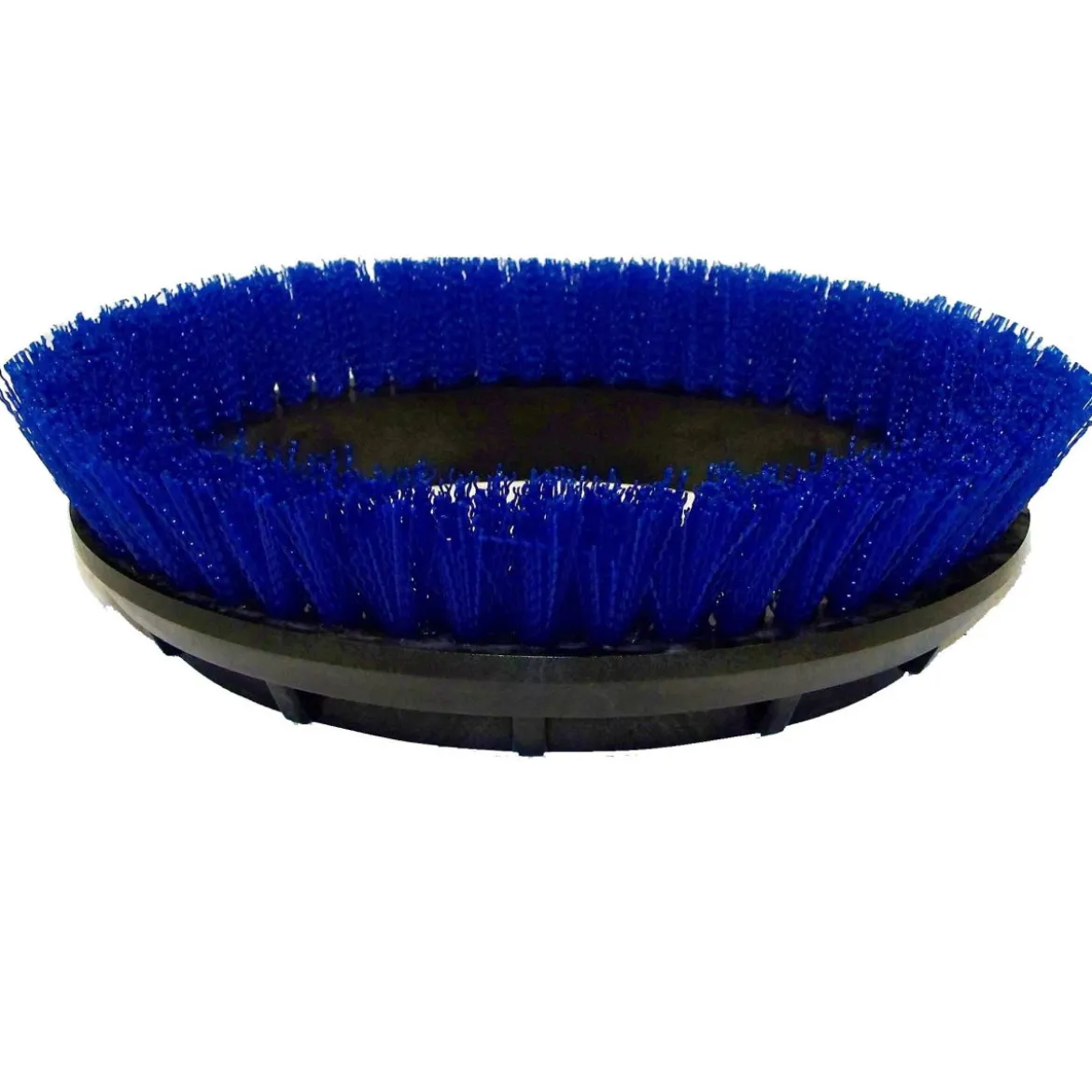 Oreck® Orbiter® 12" Blue Food Service Tile & Grout Floor Scrubbing Brush