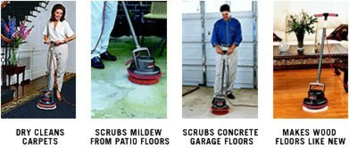 Oreck® Orbiter® 12" Floor Buffing Machine w/ Pad Driver
