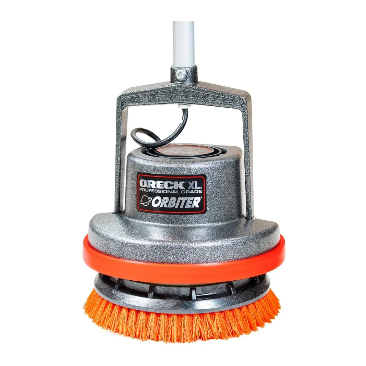 Oreck® Orbiter® 12" Orange Heavy Duty Floor Scrubbing Brush
