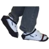 Paws Black Strap-On Floor Stripping Traction Soles for Shoes