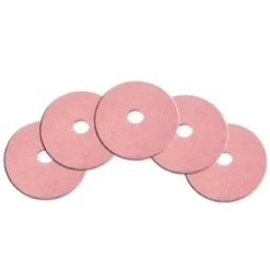 20" Pink Hard Floor Finish Polishing Pads - Case of 5