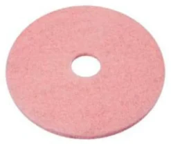 20" Pink Hard Floor Finish Polishing Pads - Case of 5