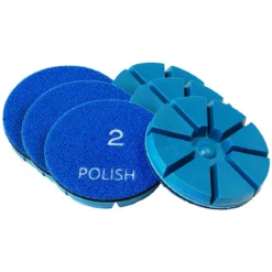Pioneer Eclipse 3" PowerPolish™ Decorative Floor Polishing & Restoration Discs - Kit of 6 Discs of the Same Grit