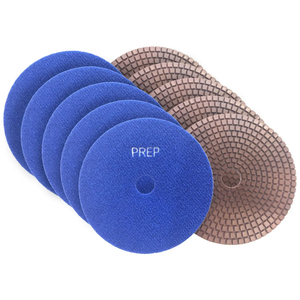 Pioneer Eclipse 5" PowerPolish™ Decorative Floor Polishing Discs - Kit of 10 Discs of the Same Grit