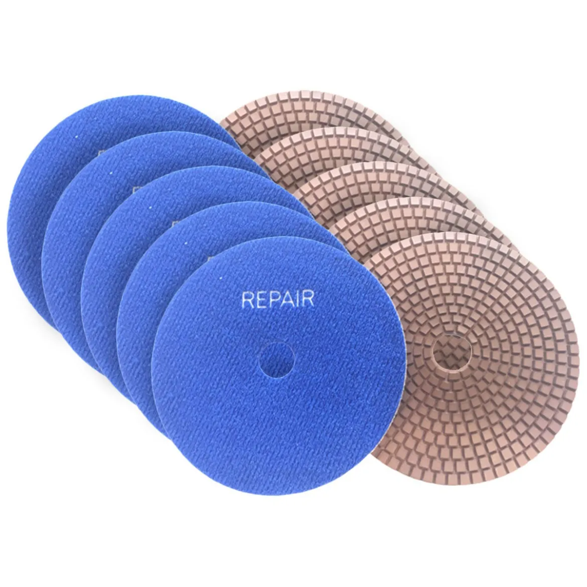 Pioneer Eclipse 5" PowerPolish™ Decorative Floor Polishing Discs - Kit of 10 Discs of the Same Grit