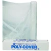 Poly-Cover® Clear Heavy Duty Seamless Plastic Sheeting (6' x 100' Roll)