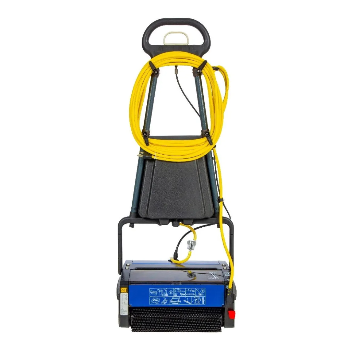 Powr-Flite® 'Multiwash' CRB Carpet & Floor Scrubber (2 - 14" Cylindrical Brushes) - 1 Gallon