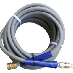 Pressure-Pro® 3/8" x 50' Grey 4,000 PSI Pressure Washer Hose w/ Quick Connects