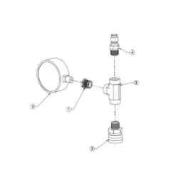 Pressure Washer Gauge Kit