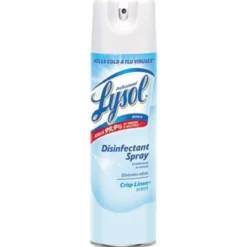 Professional Lysol® Crisp Linen Disinfectant Spray (19 oz Aerosol Cans) - Case of 12
