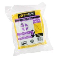 ProTeam® 6 Qt. Open Collar Intercept Micro Filter Bags - Packs of 10
