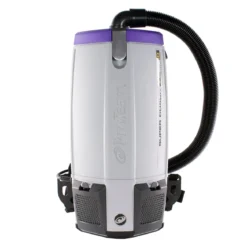 ProTeam® Super Coach Pro 10 HEPA Filtered Backpack Vacuum w/ Button Lock Wand & 4-Piece Tool Kit