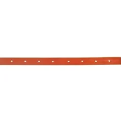 Rear Straight Squeegee Blade (#MPVR08035) for IPC Eagle 20" & 24" Floor Scrubbers - Red Latex