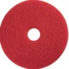 13" Red Commercial Floor Buffing Pads - Case of 5
