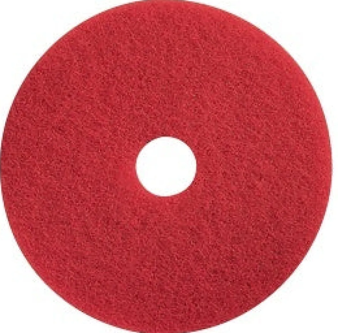 17" Red Floor Buffing & Scrubbing Pads - Case of 5