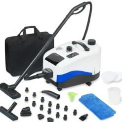Reliable Brio Plus 5 Bar Commercial Steam Cleaner w/ 28 Piece Accessory Kit