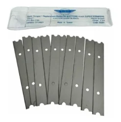 4" Replacement Blades for Ettore Scrapers - Pack of 10