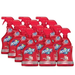 RESOLVE® Triple Oxi Carpet Spot + Stain Remover (22 oz Spray Bottles) - Case of 12