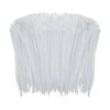 Rienar 6" White Zip Ties - Pack of 1,000
