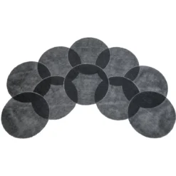 20" Round Floor Sanding Screens for Floor Buffers (60 - 150 Grit) - Case of 10