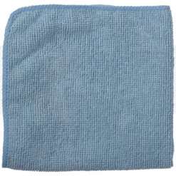 Rubbermaid® Blue Light Commercial Microfiber Cleaning Cloths (12" x 12") - Case of 288
