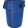 Rubbermaid® Brute® 44 Gallon Blue Vented Trash Container