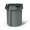 Rubbermaid® Brute® 55 Gallon Gray Vented Trash Container