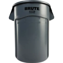 Rubbermaid® Brute® 44 Gallon Gray Vented Trash Can